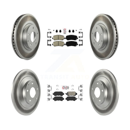 Disc Rotors and Ceramic Brake Pads Kit-KGA-102267 - Kit.bestparts.ca