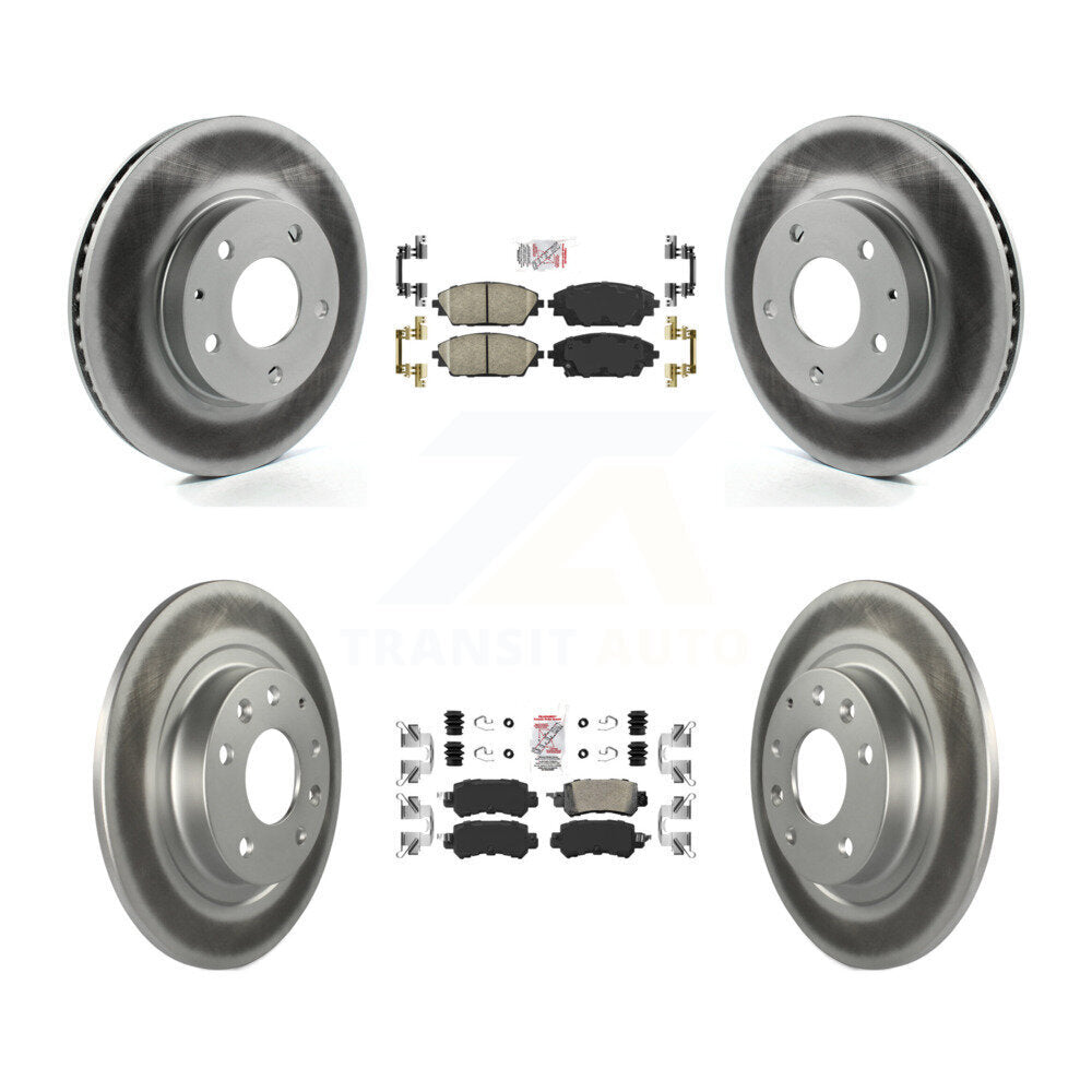 Disc Rotors and Ceramic Brake Pads Kit-KGA-102272 - Kit.bestparts.ca