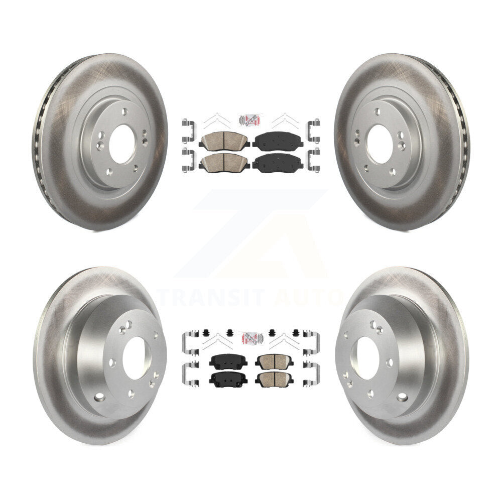 Disc Rotors and Ceramic Brake Pads Kit-KGA-102288 - Kit.bestparts.ca