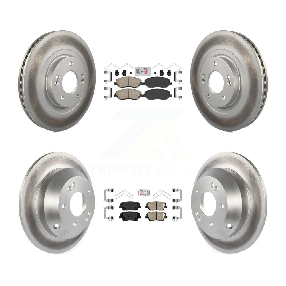 Disc Rotors and Ceramic Brake Pads Kit-KGA-102289 - Kit.bestparts.ca
