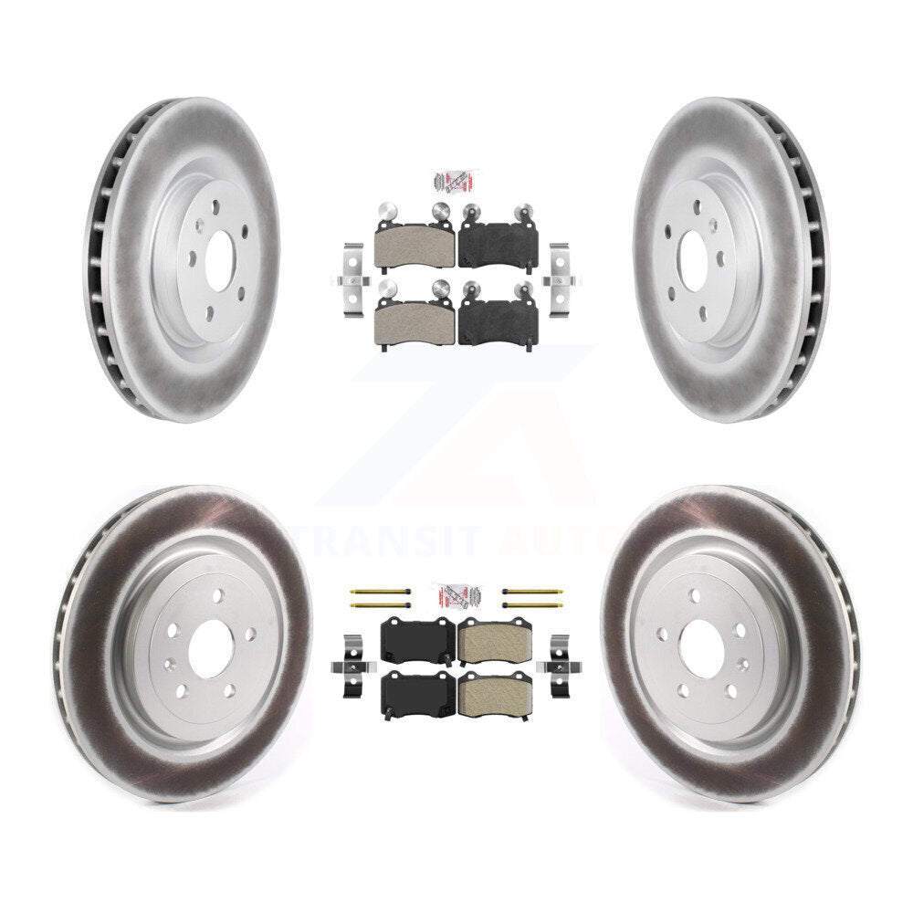 Disc Rotors and Semi-Metallic Brake Pads Kit-KGA-102295 - Kit.bestparts.ca Kit.bestparts.ca