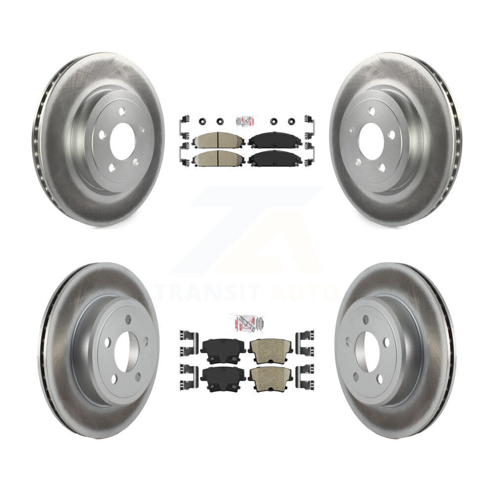 Disc Rotors and Ceramic Brake Pads Kit-KGA-102322 - Kit.bestparts.ca