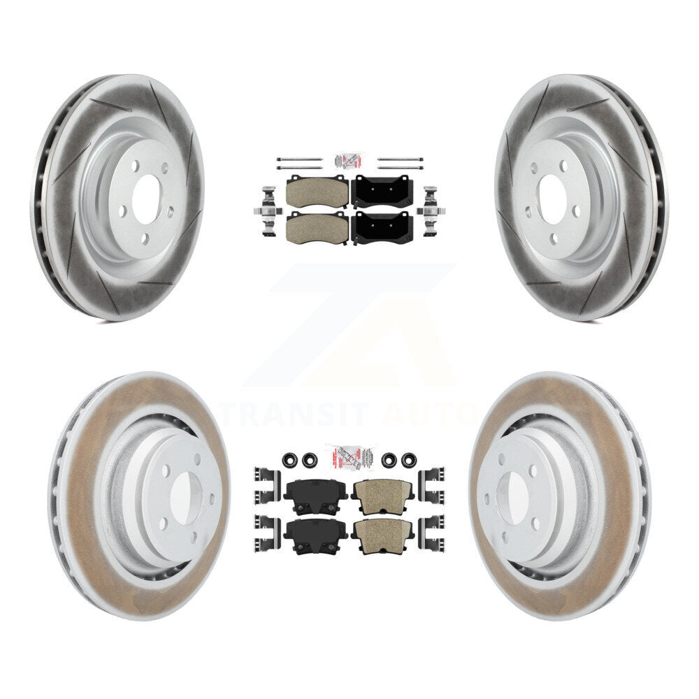 disc rotors and semi metallic front ceramic rear brake pads-kga-102369 - Kit.bestparts.ca Kit.bestparts.ca