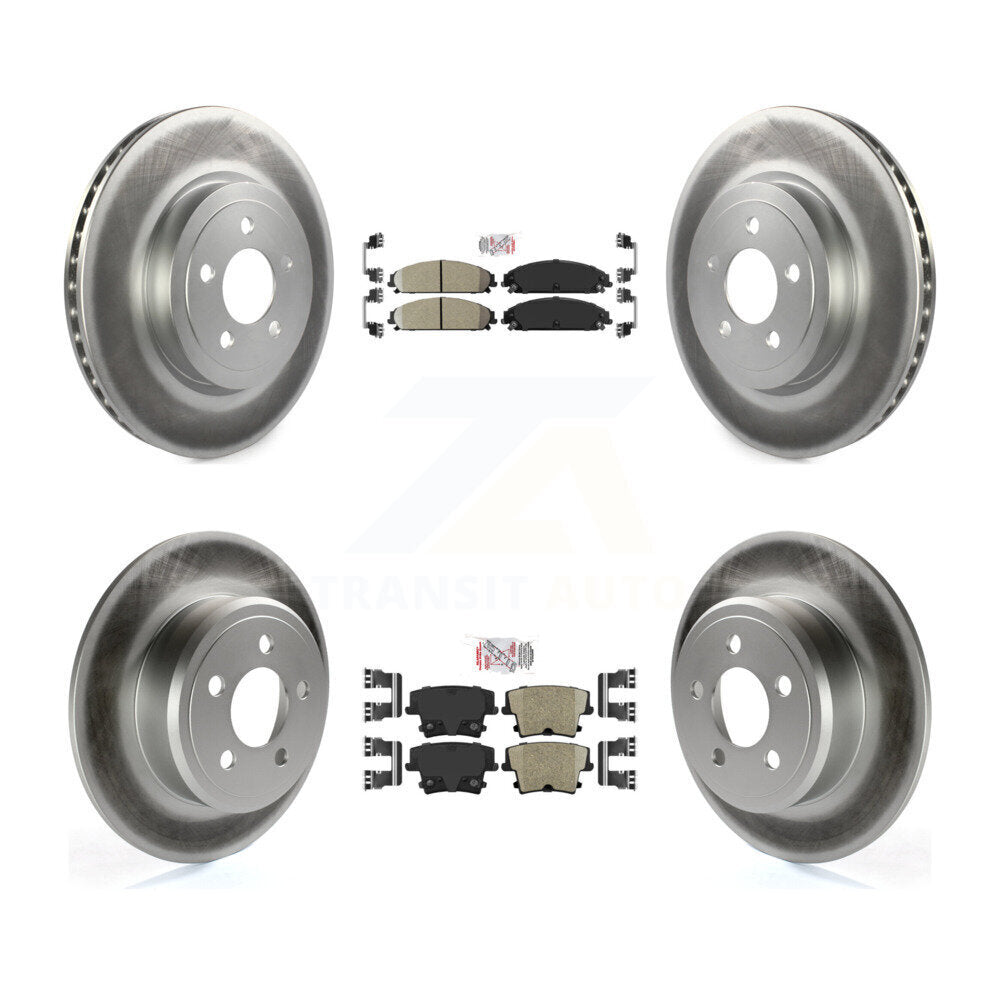 Disc Rotors and Ceramic Brake Pads Kit-KGA-102370 - Kit.bestparts.ca