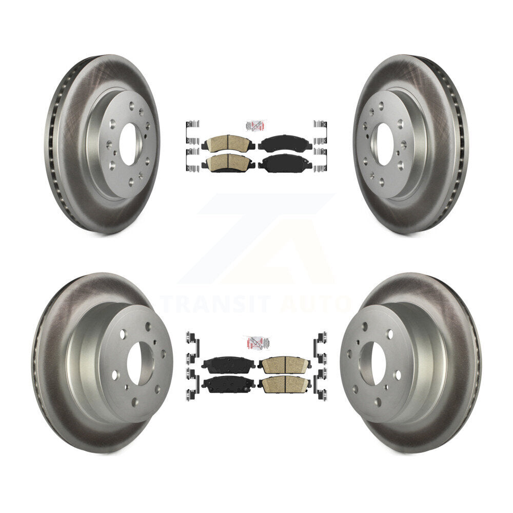 Disc Rotors and Ceramic Brake Pads Kit-KGA-102395 - Kit.bestparts.ca