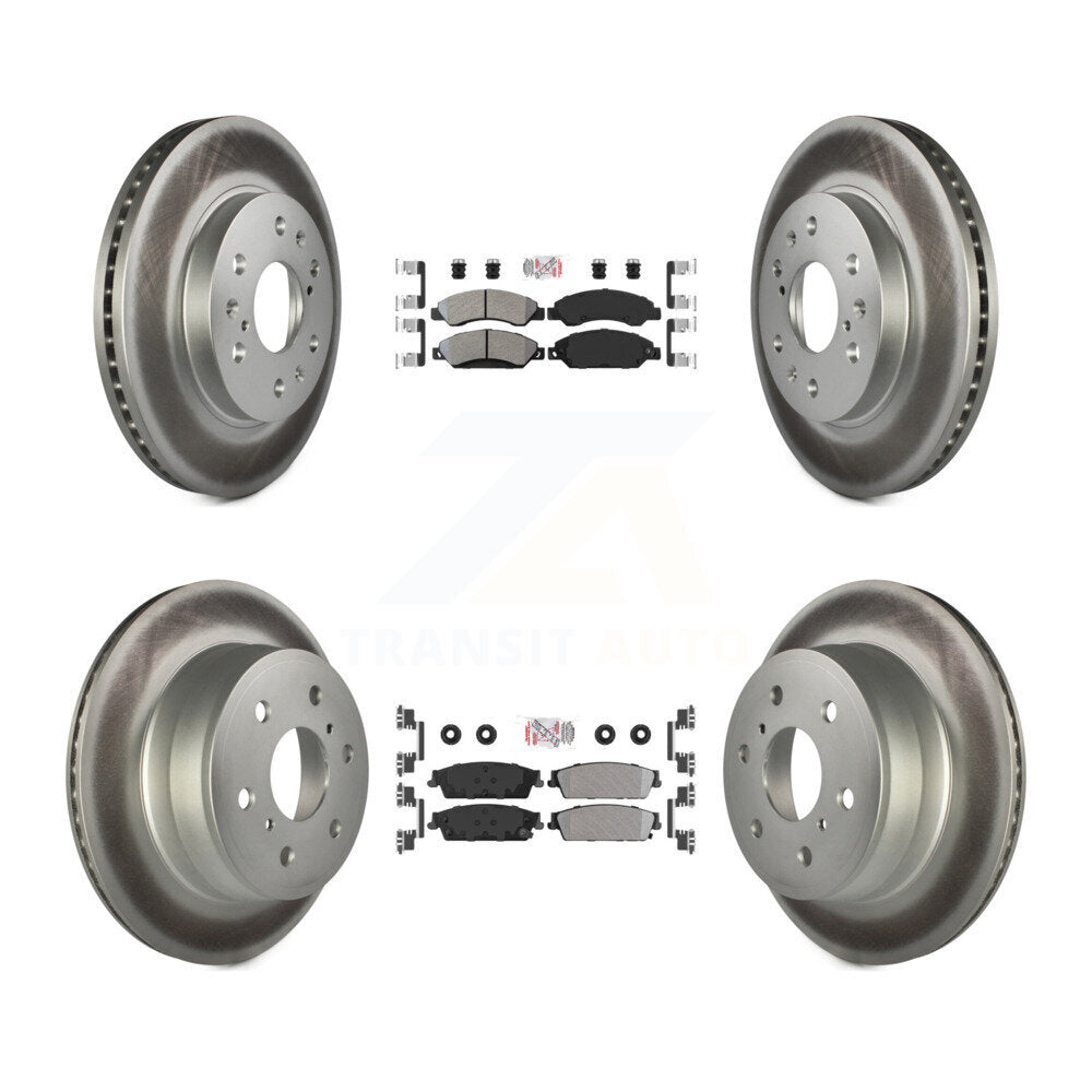 disc rotors and semi metallic brake pads-kga-102397 - Kit.bestparts.ca