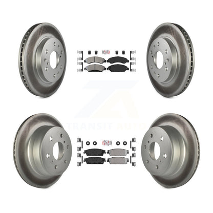 disc rotors and semi metallic brake pads-kga-102397 - Kit.bestparts.ca