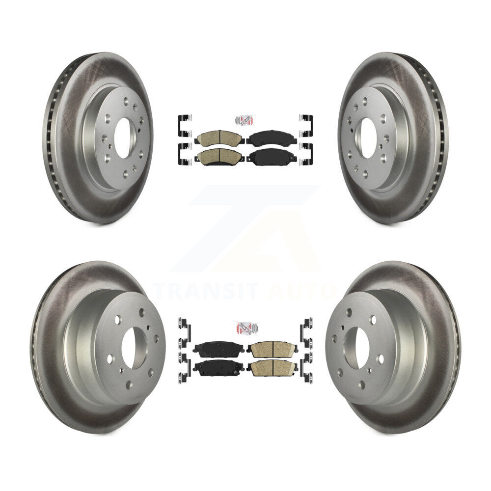 Disc Rotors and Ceramic Brake Pads Kit-KGA-102398 - Kit.bestparts.ca