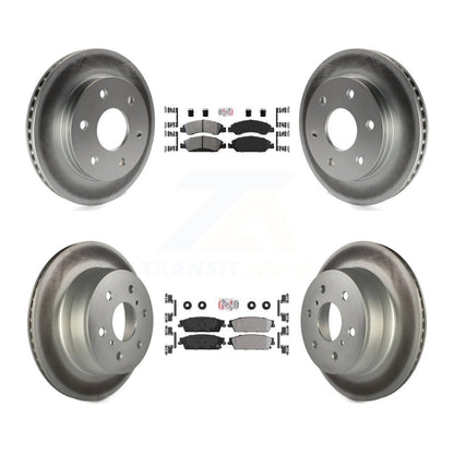 Disc Rotors and Semi-Metallic Brake Pads Kit-KGA-102401 - Kit.bestparts.ca