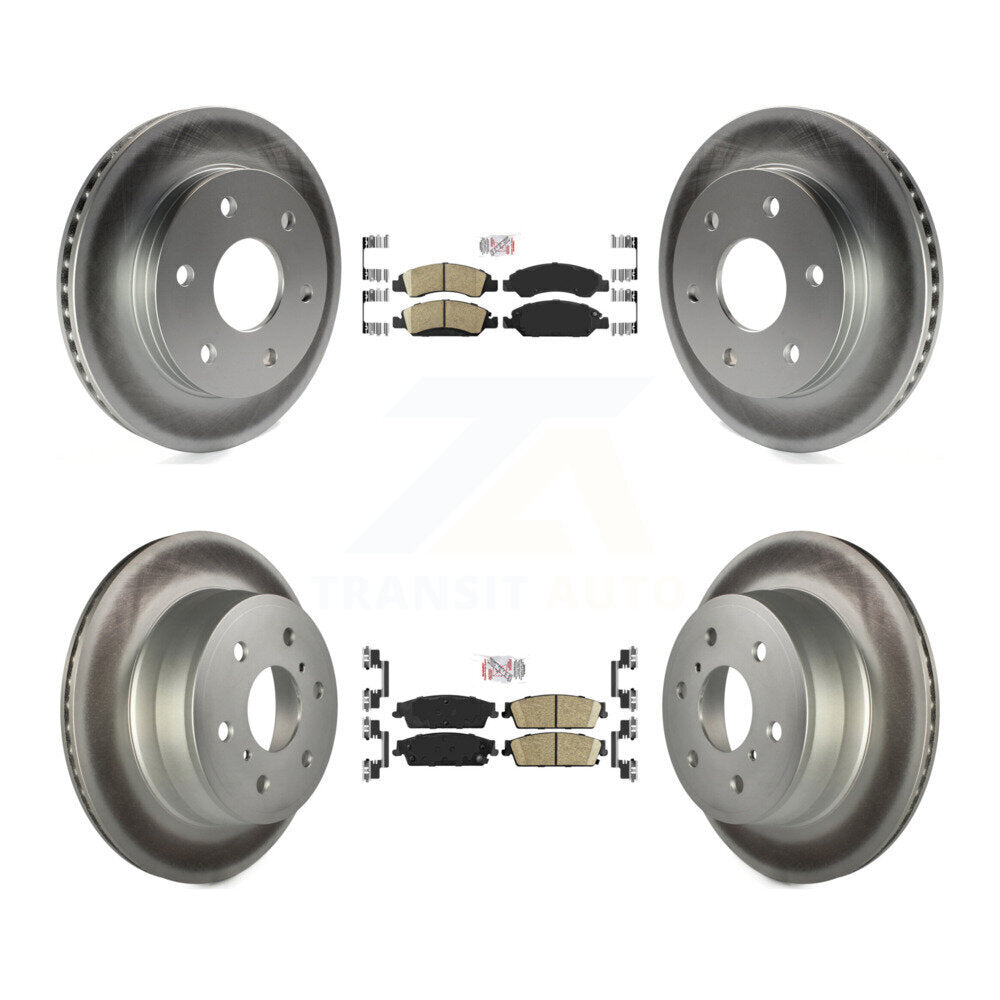 Disc Rotors and Ceramic Brake Pads Kit-KGA-102405 - Kit.bestparts.ca