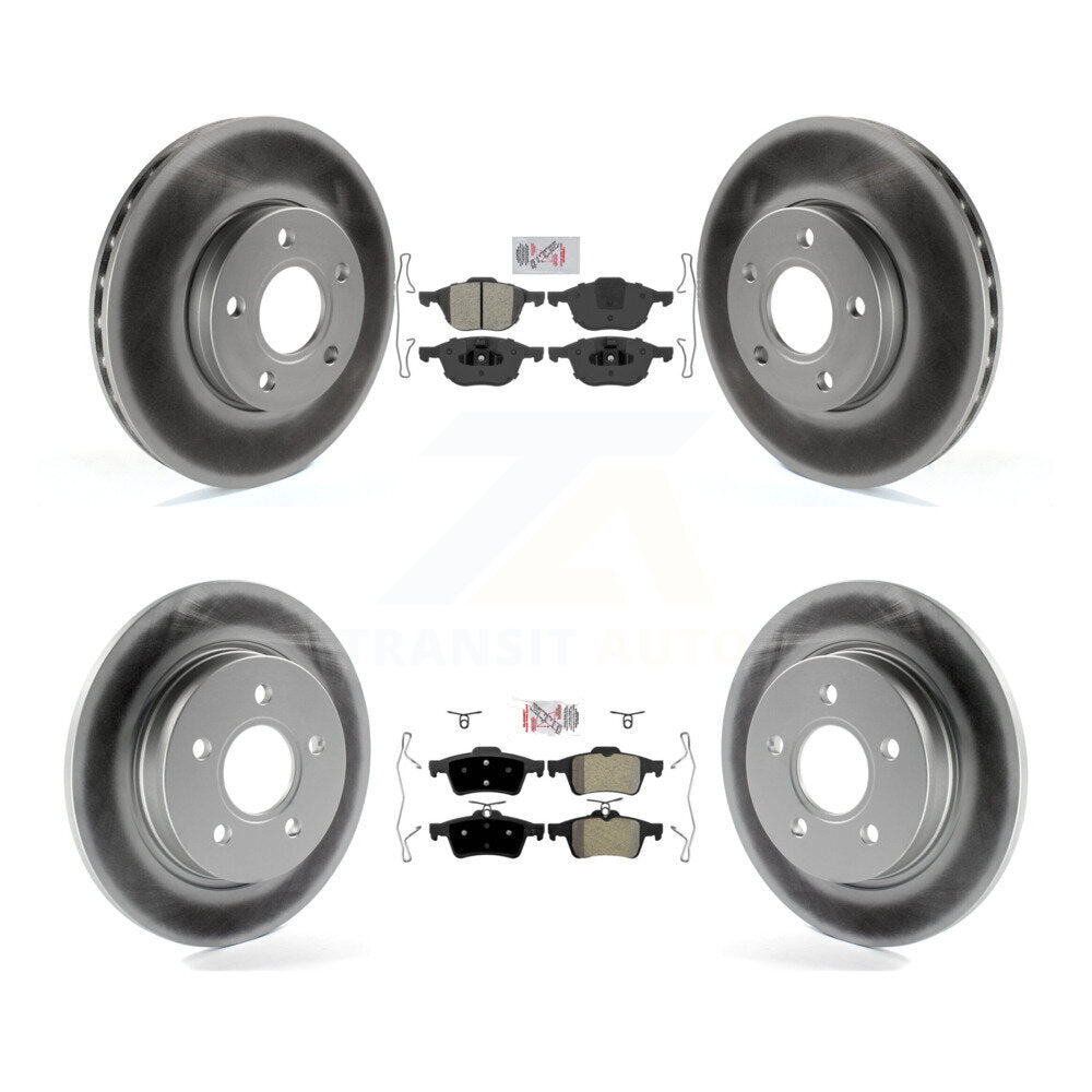 Disc Rotors and Semi-Metallic Brake Pads Kit-KGA-102416 - Kit.bestparts.ca Kit.bestparts.ca