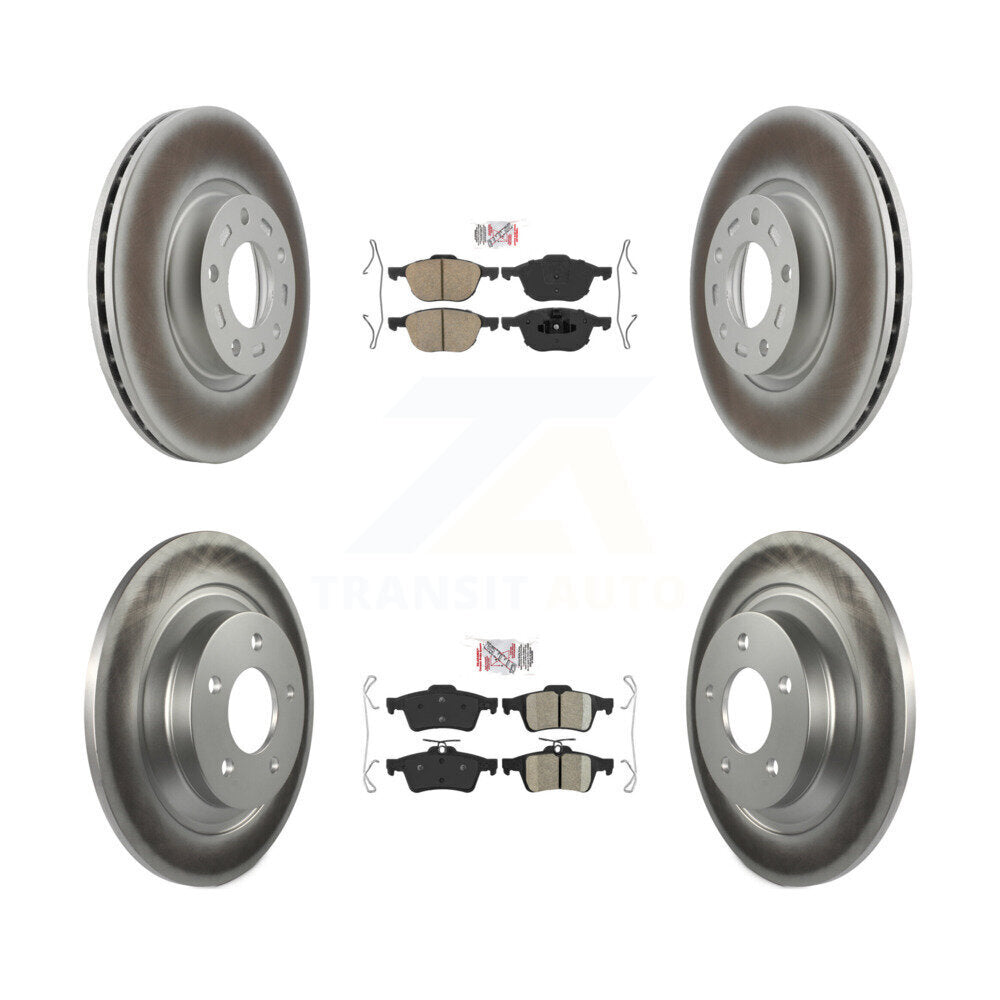 Disc Rotors and Ceramic Brake Pads Kit-KGA-102419 - Kit.bestparts.ca