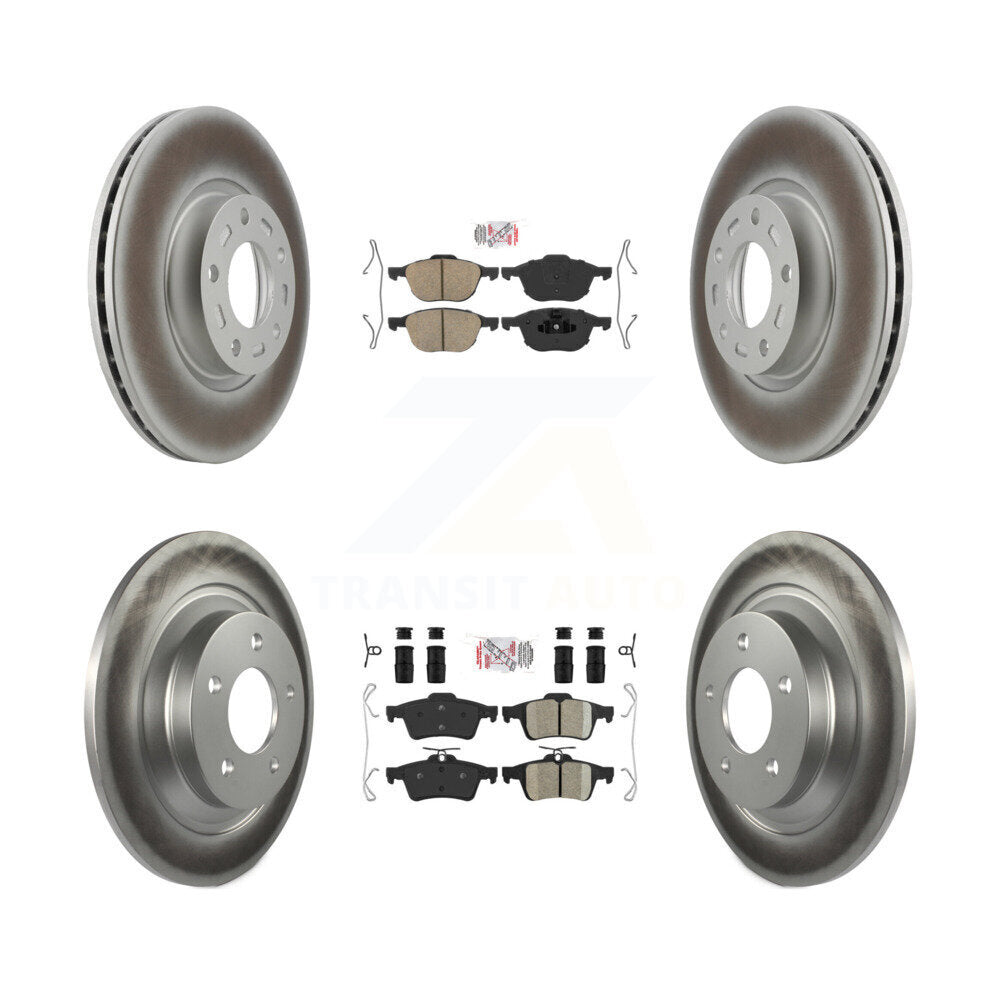 Disc Rotors and Ceramic Brake Pads Kit-KGA-102421 - Kit.bestparts.ca