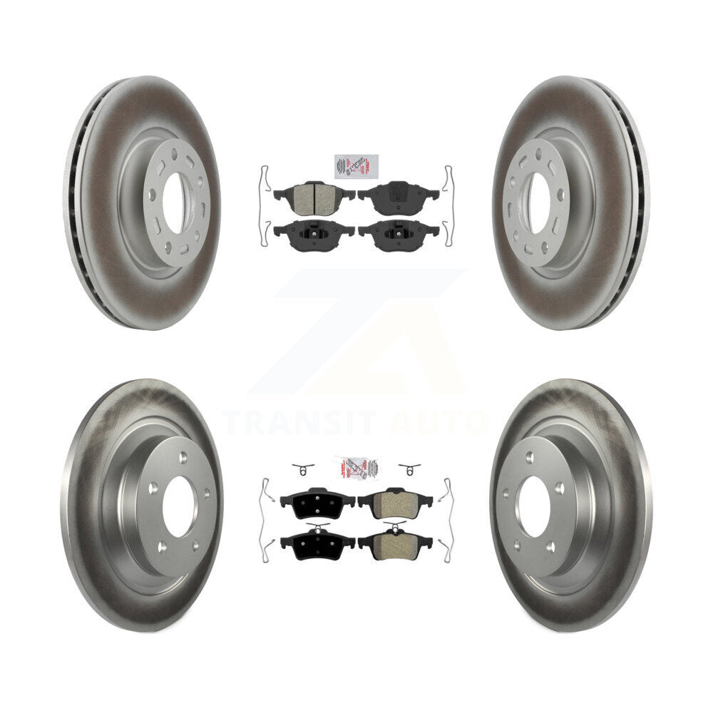 Disc Rotors and Semi-Metallic Brake Pads Kit-KGA-102422 - Kit.bestparts.ca Kit.bestparts.ca