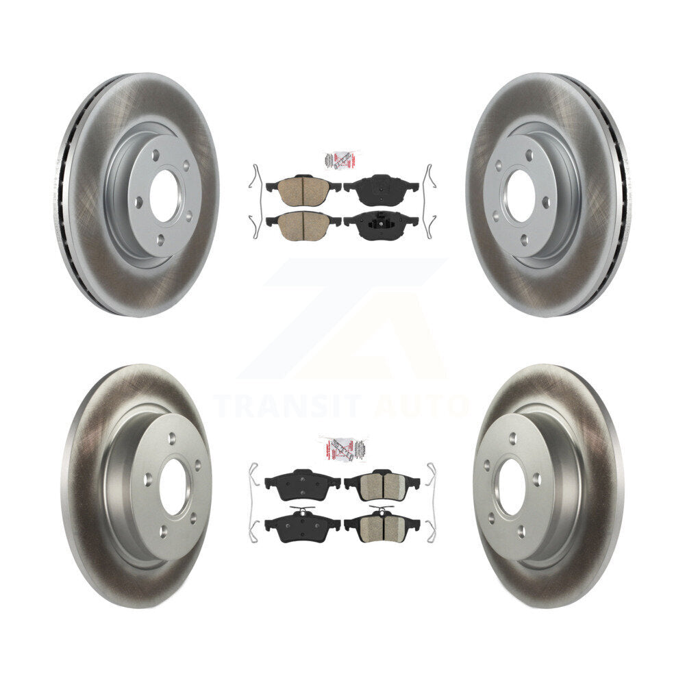 Disc Rotors and Ceramic Brake Pads Kit-KGA-102425 - Kit.bestparts.ca