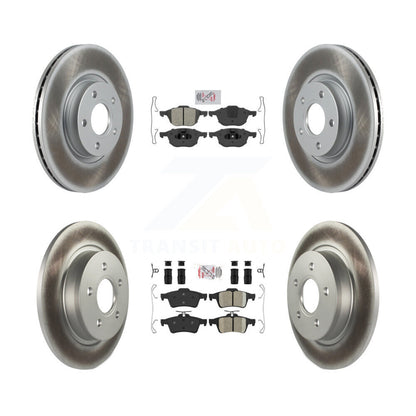 Disc Rotors and Semi-Metallic (Front) & Ceramic (Rear) Brake Pads Kit-KGA-102426 - Kit.bestparts.ca