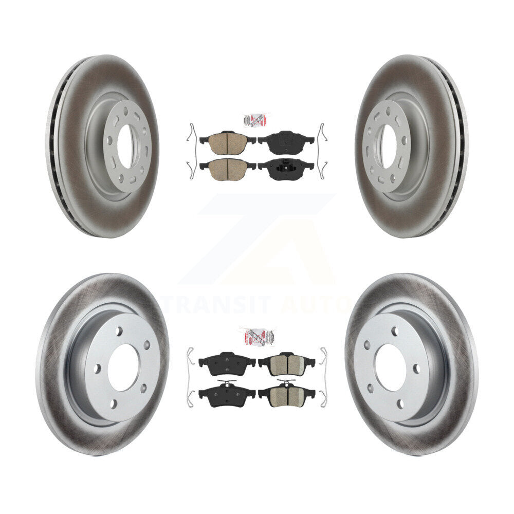 Disc Rotors and Ceramic Brake Pads Kit-KGA-102436 - Kit.bestparts.ca Kit.bestparts.ca