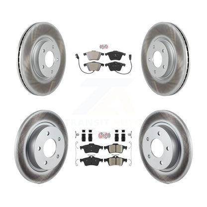 Disc Rotors and Semi-Metallic (Front) & Ceramic (Rear) Brake Pads Kit-KGA-102442 - Kit.bestparts.ca