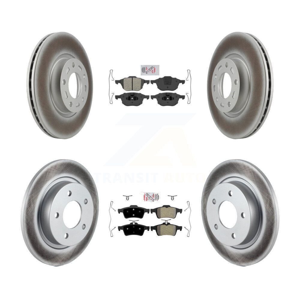 Disc Rotors and Semi-Metallic Brake Pads Kit-KGA-102445 - Kit.bestparts.ca Kit.bestparts.ca