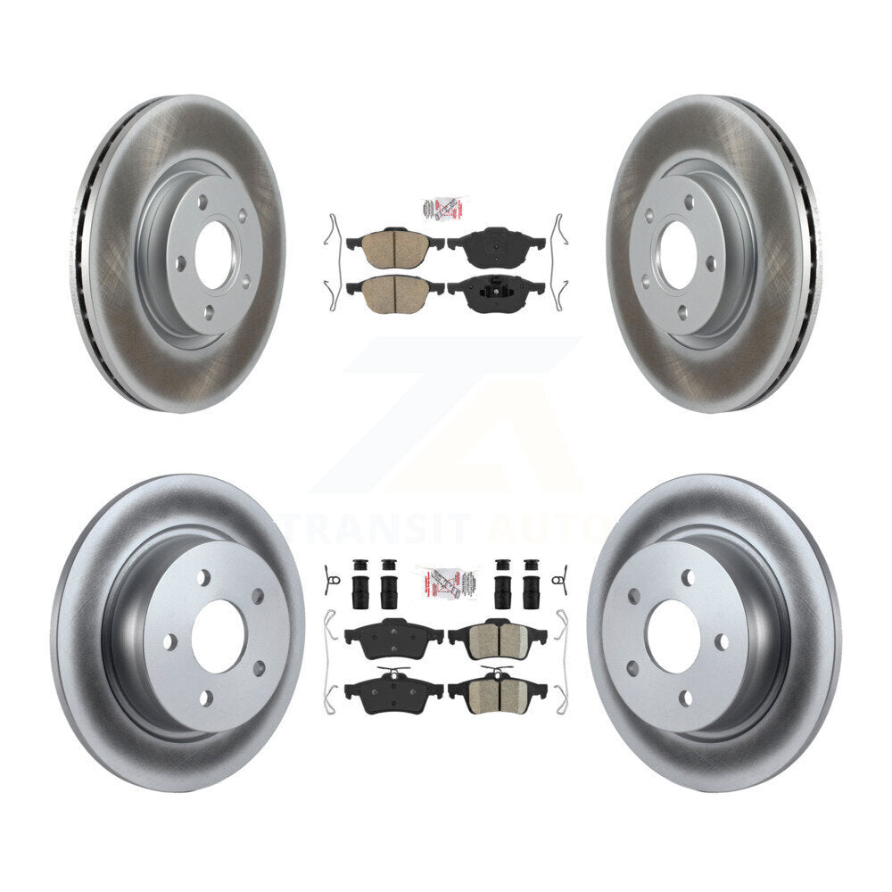 Disc Rotors and Ceramic Brake Pads Kit-KGA-102455 - Kit.bestparts.ca