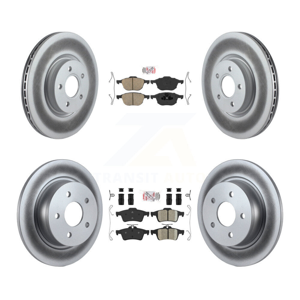 Disc Rotors and Ceramic Brake Pads Kit-KGA-102457 - Kit.bestparts.ca
