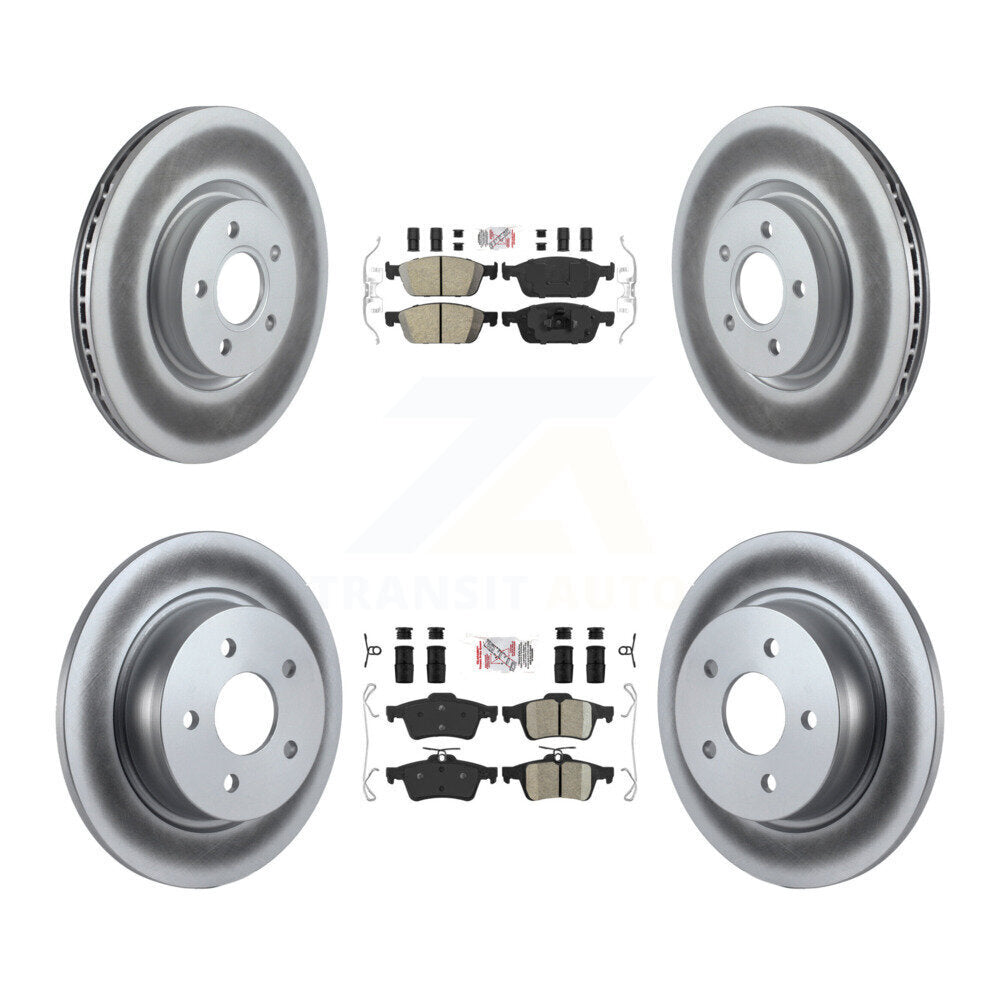 Disc Rotors and Ceramic Brake Pads Kit-KGA-102458 - Kit.bestparts.ca Kit.bestparts.ca
