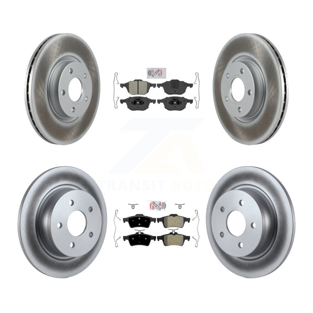 Disc Rotors and Semi-Metallic Brake Pads Kit-KGA-102460 - Kit.bestparts.ca