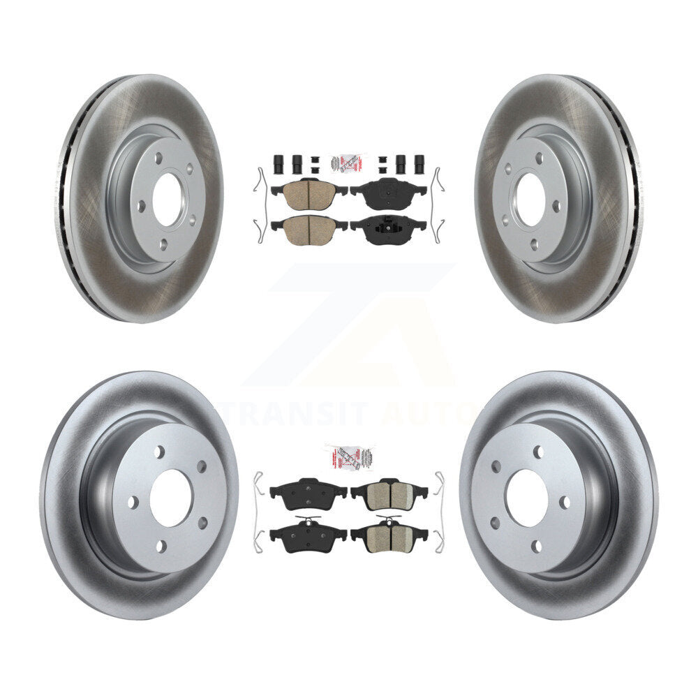 Disc Rotors and Ceramic Brake Pads Kit-KGA-102472 - Kit.bestparts.ca
