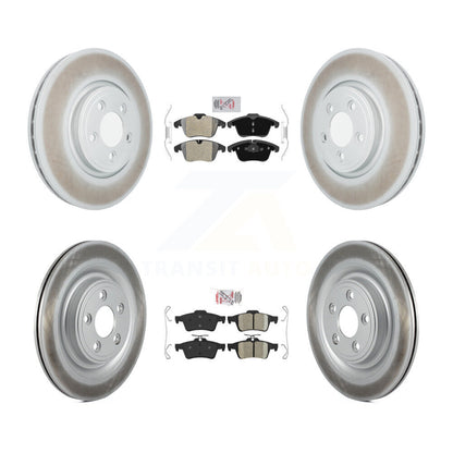 Disc Rotors and Semi-Metallic (Front) & Ceramic (Rear) Brake Pads Kit-KGA-102510 - Kit.bestparts.ca
