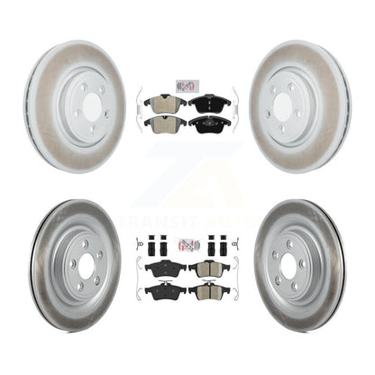 Disc Rotors and Semi-Metallic (Front) & Ceramic (Rear) Brake Pads Kit-KGA-102511 - Kit.bestparts.ca