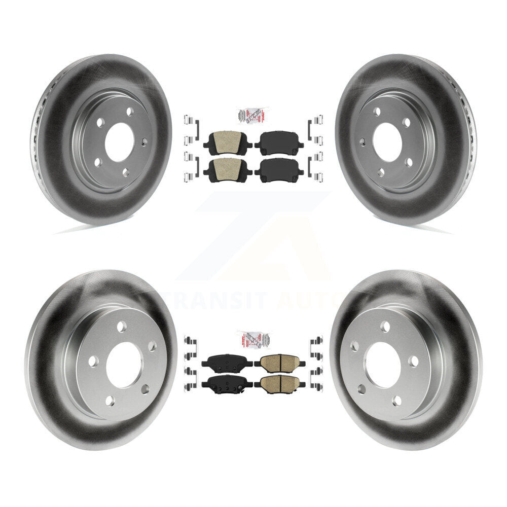 Disc Rotors and Ceramic Brake Pads Kit-KGA-102517 - Kit.bestparts.ca