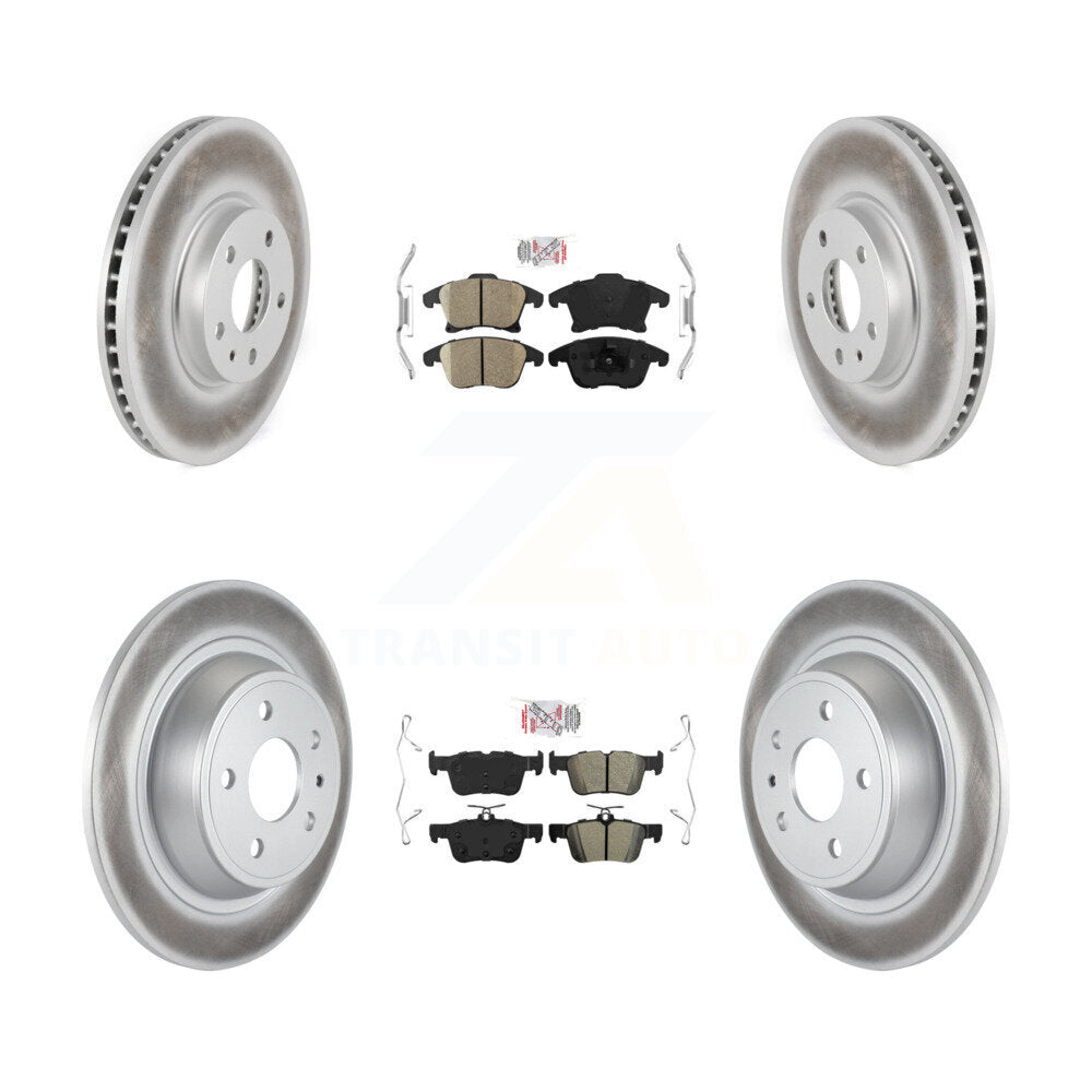 disc rotors and ceramic front semi metallic rear brake pads-kga-102527 - Kit.bestparts.ca Kit.bestparts.ca