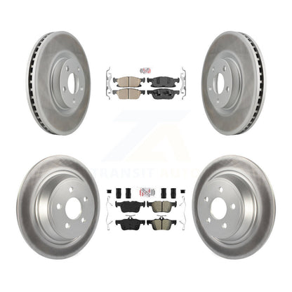 Disc Rotors and Ceramic (Front) & Semi-Metallic (Rear) Brake Pads Kit-KGA-102530 - Kit.bestparts.ca