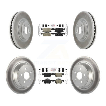 Disc Rotors and Ceramic (Front) & Semi-Metallic (Rear) Brake Pads Kit-KGA-102532 - Kit.bestparts.ca