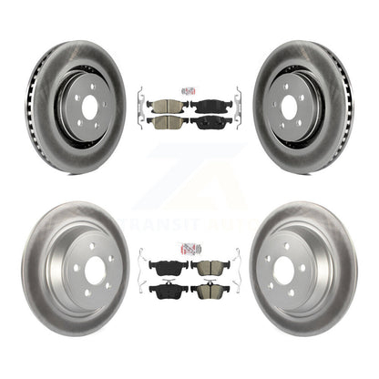 Disc Rotors and Ceramic (Front) & Semi-Metallic (Rear) Brake Pads Kit-KGA-102539 - Kit.bestparts.ca