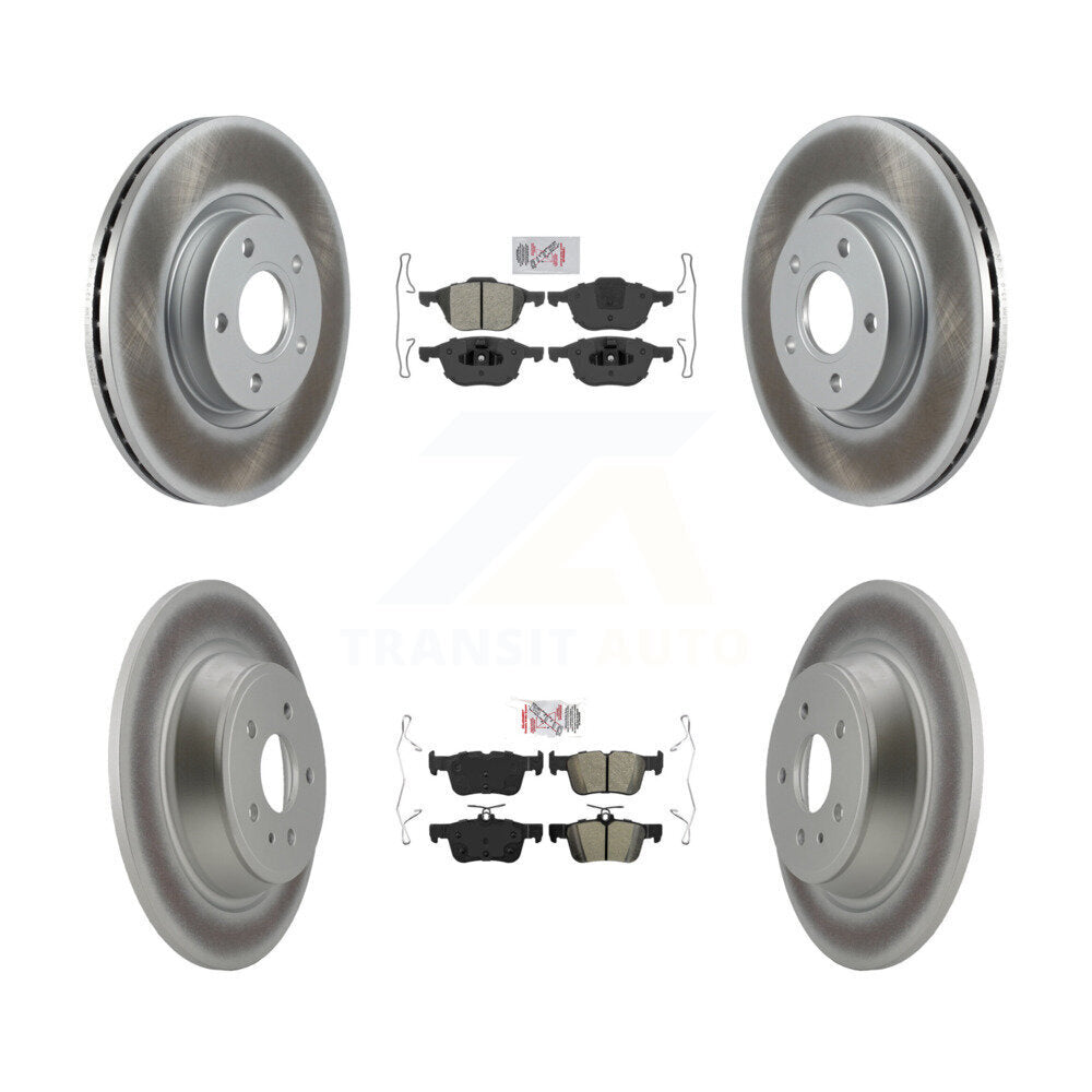 Disc Rotors and Semi-Metallic Brake Pads Kit-KGA-102554 - Kit.bestparts.ca