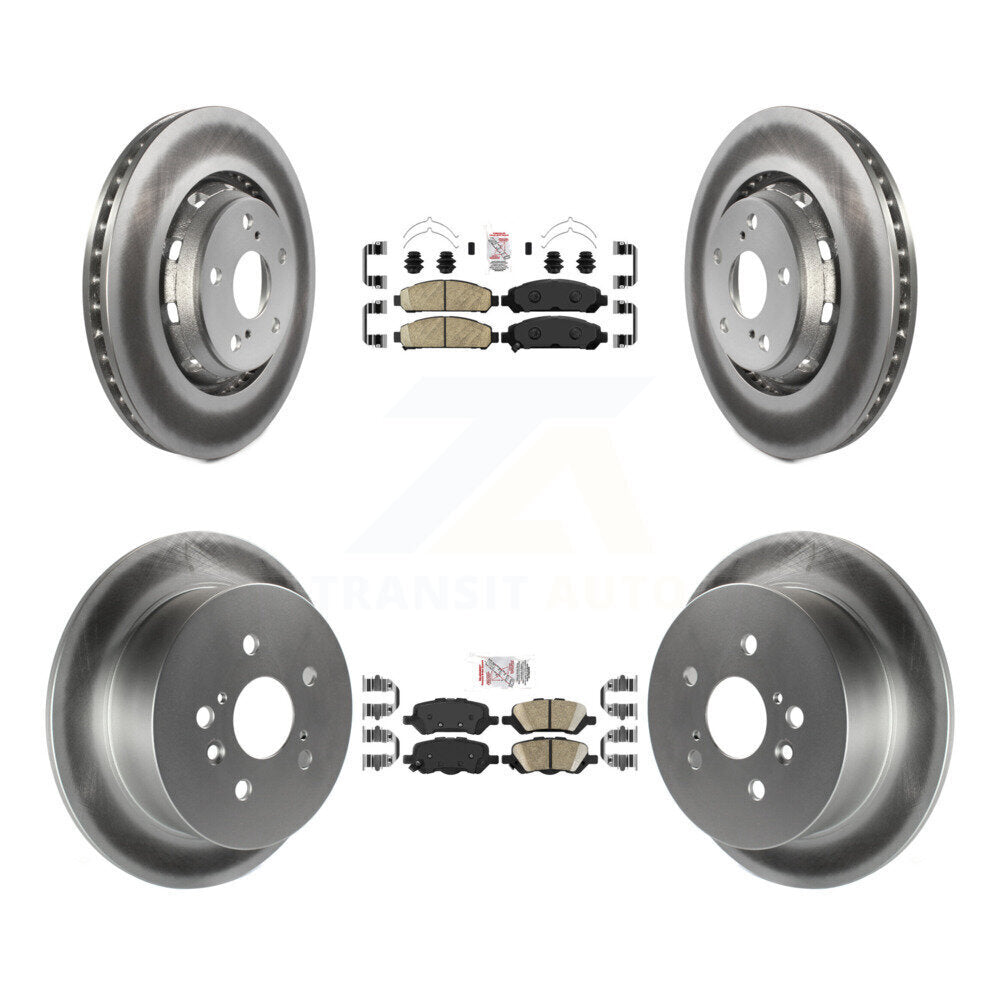 Disc Rotors and Ceramic Brake Pads Kit-KGA-102580 - Kit.bestparts.ca