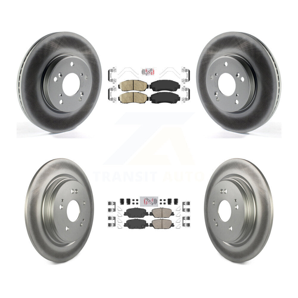 Disc Rotors and Ceramic Brake Pads Kit-KGA-102607 - Kit.bestparts.ca