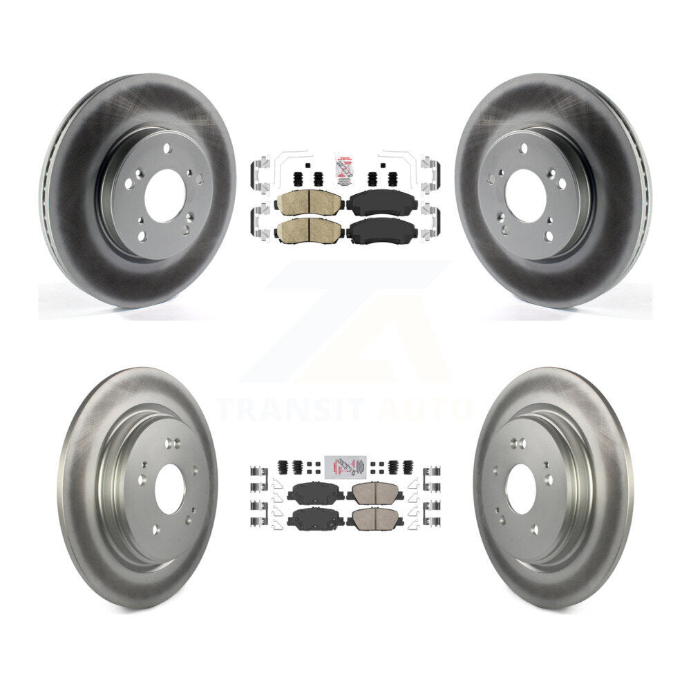 Disc Rotors and Ceramic Brake Pads Kit-KGA-102608 - Kit.bestparts.ca
