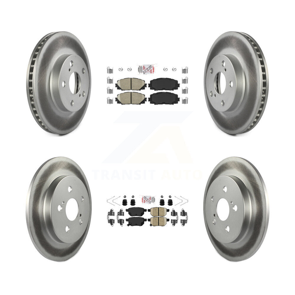 Disc Rotors and Ceramic Brake Pads Kit-KGA-102617 - Kit.bestparts.ca