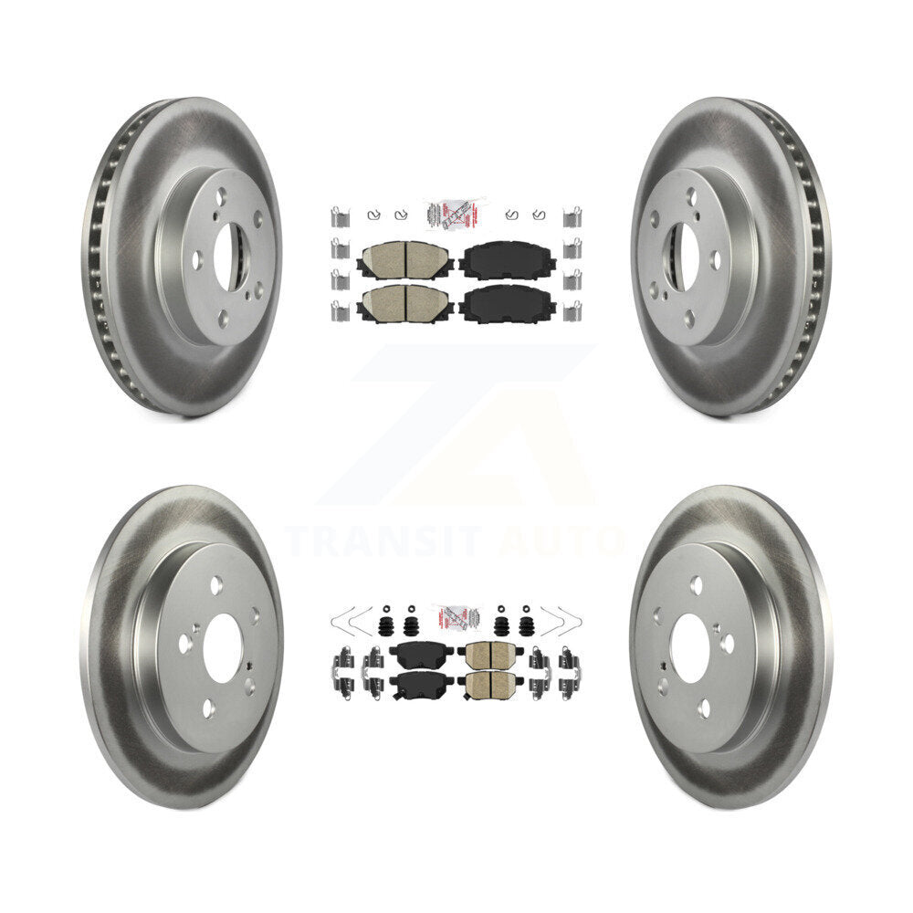 Disc Rotors and Ceramic Brake Pads Kit-KGA-102618 - Kit.bestparts.ca