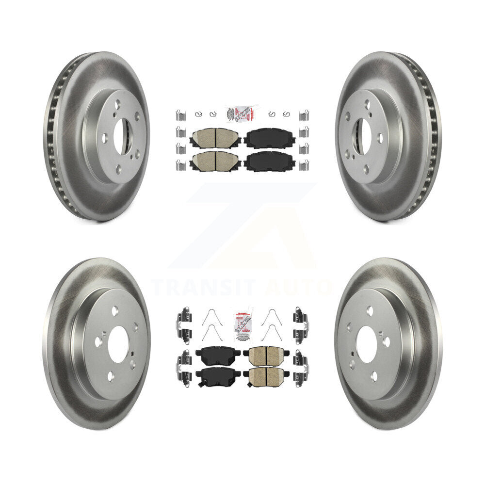 Disc Rotors and Ceramic Brake Pads Kit-KGA-102619 - Kit.bestparts.ca
