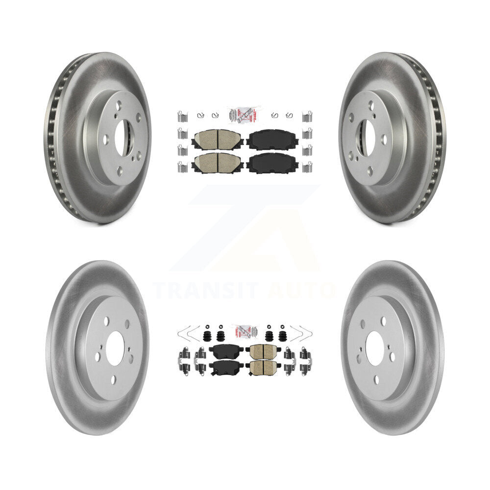disc rotors and ceramic brake pads-kga-102624 - Kit.bestparts.ca