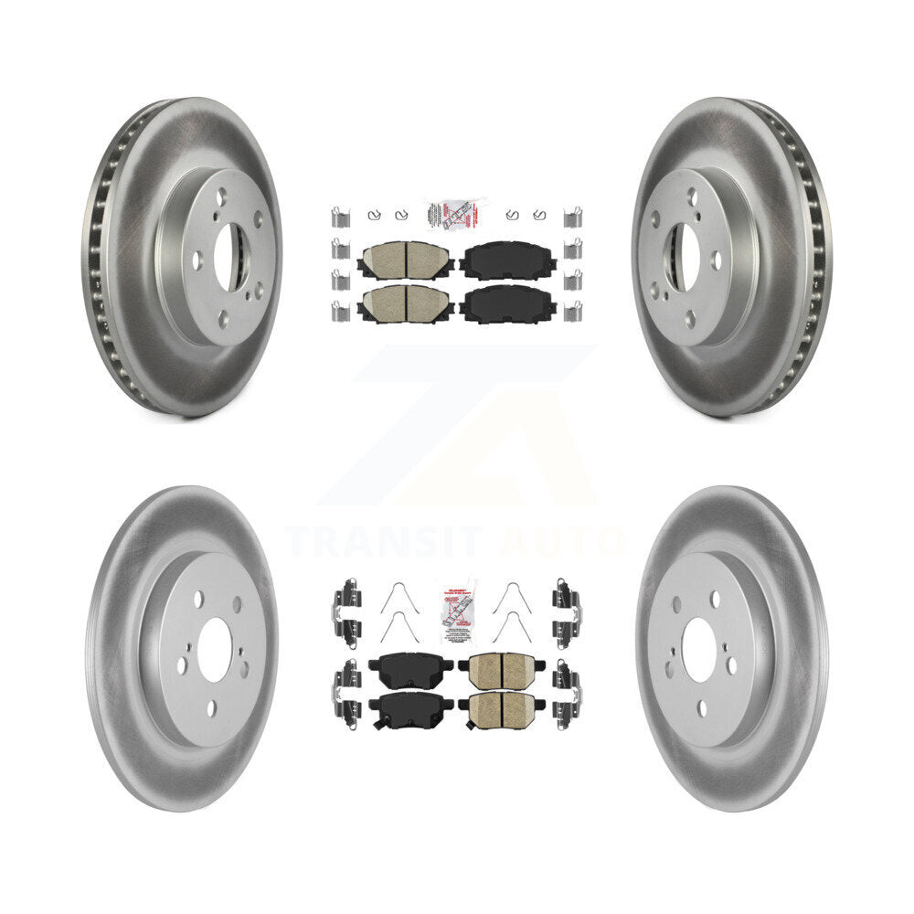 disc rotors and ceramic brake pads-kga-102625 - Kit.bestparts.ca