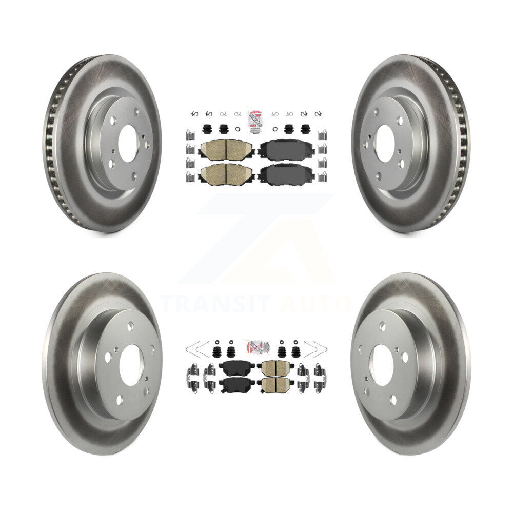 Disc Rotors and Ceramic Brake Pads Kit-KGA-102627 - Kit.bestparts.ca