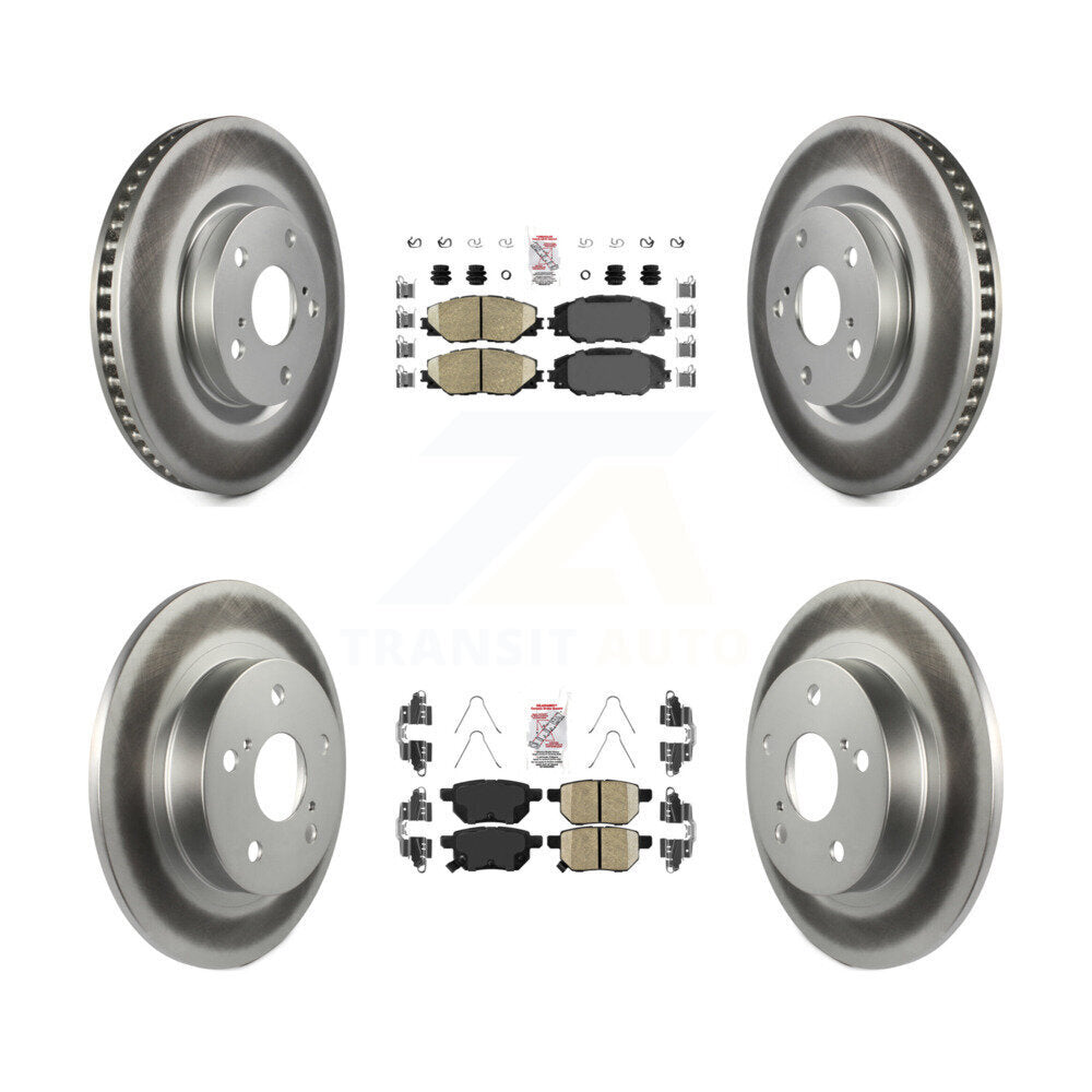Disc Rotors and Ceramic Brake Pads Kit-KGA-102628 - Kit.bestparts.ca