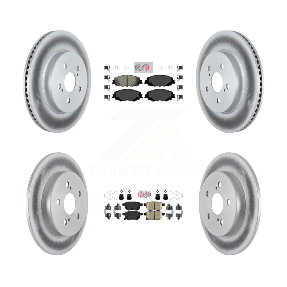Disc Rotors and Ceramic Brake Pads Kit-KGA-102634 - Kit.bestparts.ca