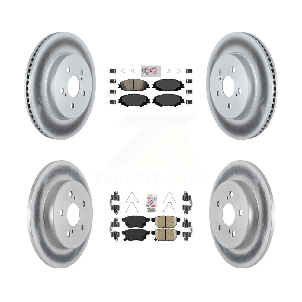 Disc Rotors and Ceramic Brake Pads Kit-KGA-102636 - Kit.bestparts.ca Kit.bestparts.ca