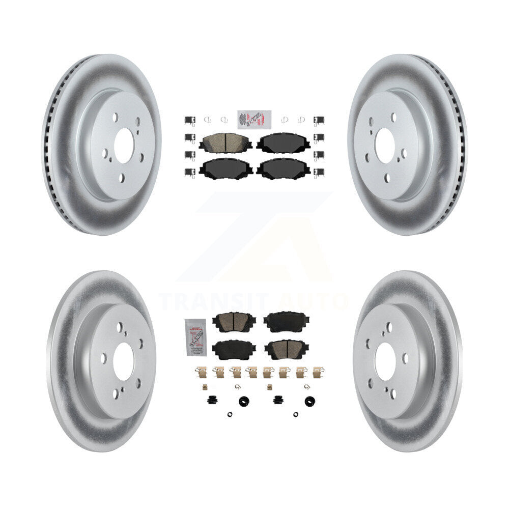 Disc Rotors and Ceramic Brake Pads Kit-KGA-102640 - Kit.bestparts.ca