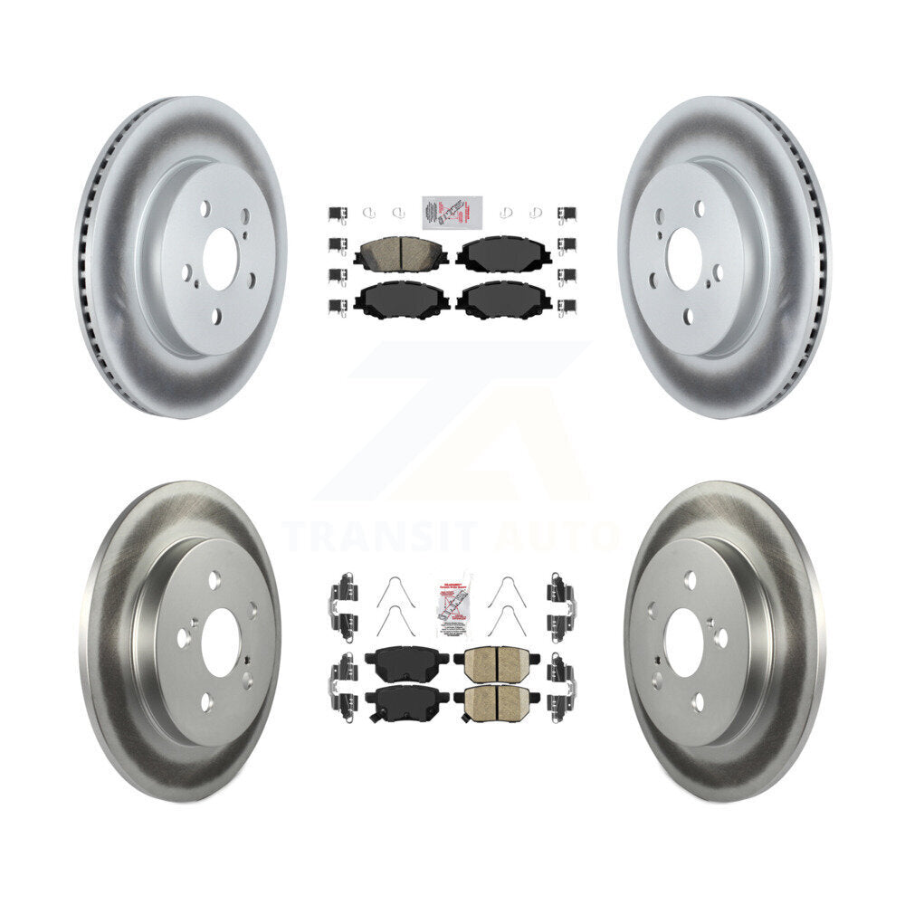 Disc Rotors and Ceramic Brake Pads Kit-KGA-102642 - Kit.bestparts.ca